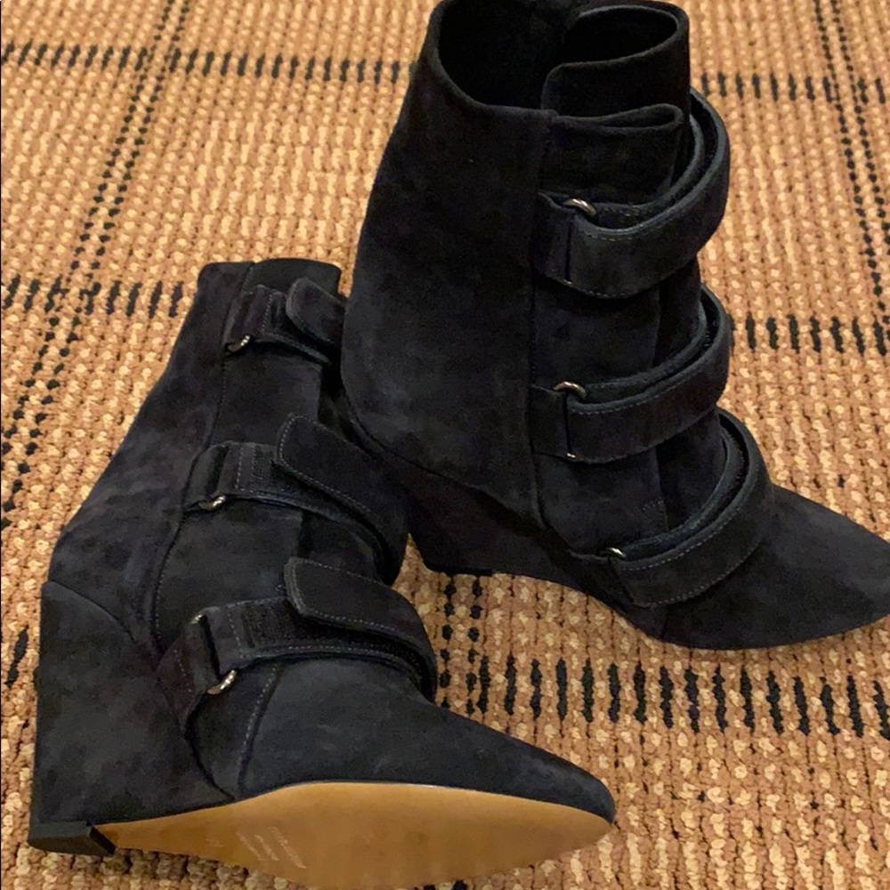 Brand new Isabel Marant black suede boots